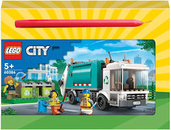 Παιχνιδολαμπάδα Φορτηγό Ανακύκλωσης για 5+ Ετών Lego