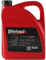 Divinol Syntholight Top SAE Λάδι 5W-40 5lt Divinol Syntholight Top SAE Λάδι 5W-40 5lt