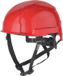 Milwaukee Construction Site Helmet non-ventilated Red 4932479254