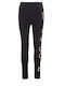 DKNY Women's Long Legging High Waisted Black