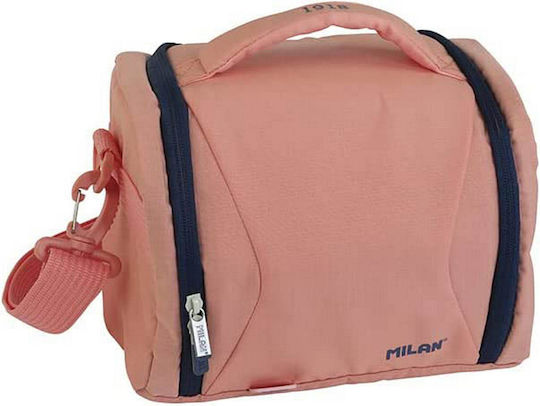 Milan Schulische Lunch-Tasche zum Umhängen Rosa 20 x 16 x 24.5cm