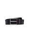 Hugo Boss Men's Leather Belt Black