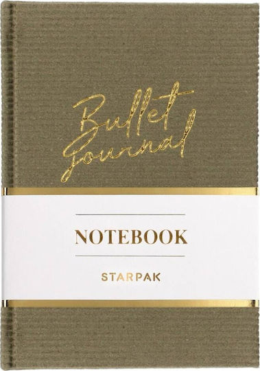 Starpak Σημειωματάριο A5 Bullet 80 Φύλλων με Λευκές Σελίδες Πολύχρωμο