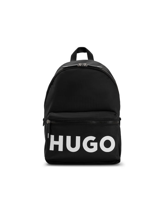 Hugo Boss Männlich Stoff Rucksack Schwarz