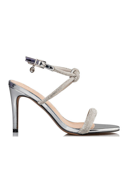 Envie Shoes Sandals with Strass White