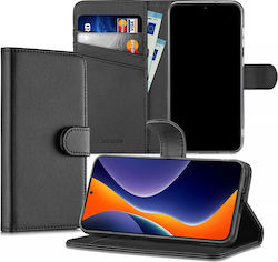 KWmobile Synthetic Leather Wallet Black (Galaxy S23+)