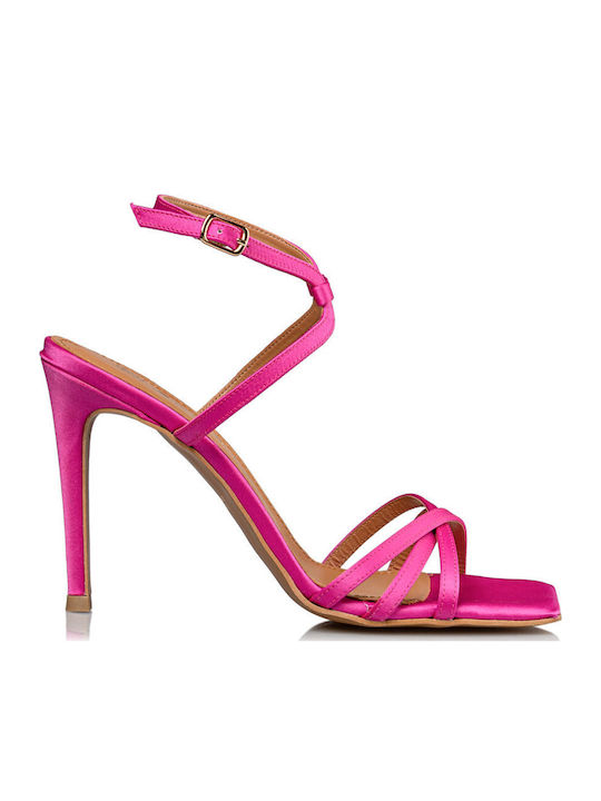 Leather Sandals Pink