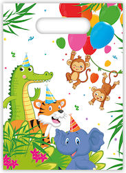 Jungle Balloons Bag for Gift Multicolored 6pcs