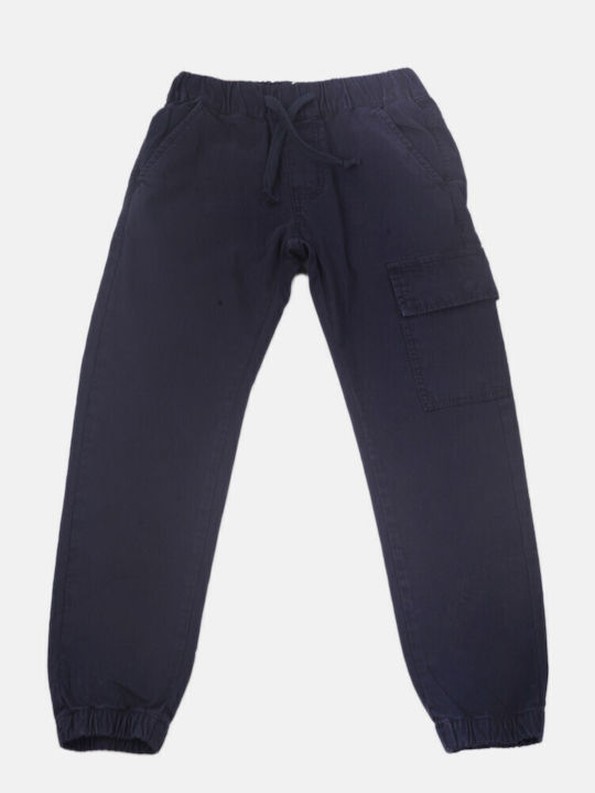 Joyce Pantaloni Cargo pentru Copii Albastru marin