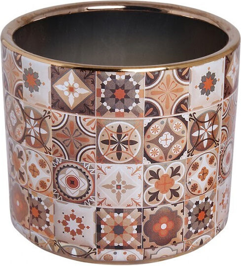 Etoile Ghiveci Ceramică Multicolor 112x112εκ.