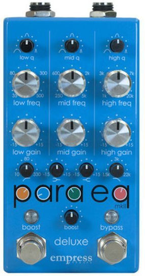 Empress Effects ParaEQ MKII Deluxe Pedală Egalizator Booster Chitară electrică