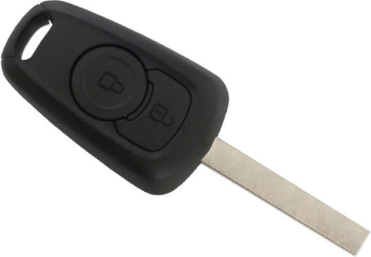 Opel Car Key Shell with Blade with 2 Buttons for Opel L