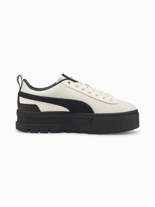 PUMA Mayze Femei Flatforms Sneakers Albe