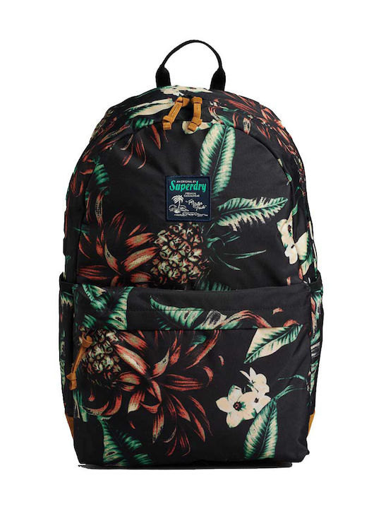 Superdry Printed Montana 18lt Black Pineapple AOP