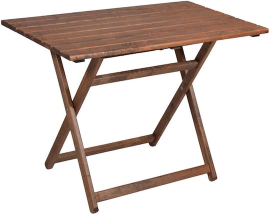 Tisch für kleine Außenbereiche Zusammenklappbar Retto 80x60x72cm
