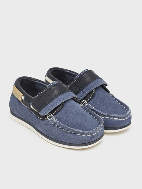 Kinder-Mokassins Blau