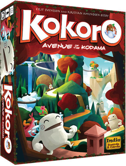 Board Game Kokoro Avenue of the Kodamas for 1-8 Players 14+ Years Old Indie Boards And Cards
