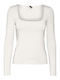 Vero Moda Women's Blouse Long Sleeve White