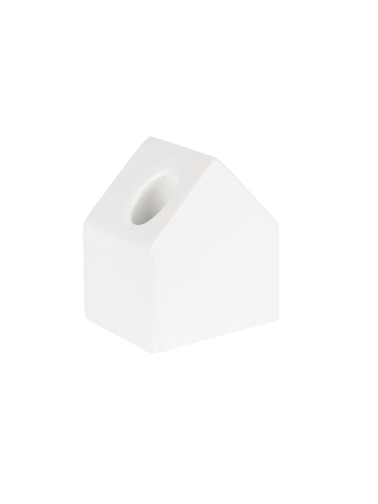 Raeder Cutie De Scobitori Din Lemn 5x6x7cm Albă