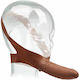 Calexotics Accommodator με Dildo 12.75cm σε Καφέ Χρώμα