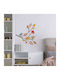 Decorative Sticker Wall Autumn Branch 1pcs 34x31.5cm Ango