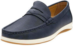 B-Soft Ανδρικά Loafers σε Μπλε Χρώμα