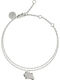 Radley Damen Armband Kette aus Stahl mit Zirkon