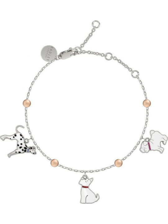 Radley Damen Armband Kette aus Stahl Vergoldet