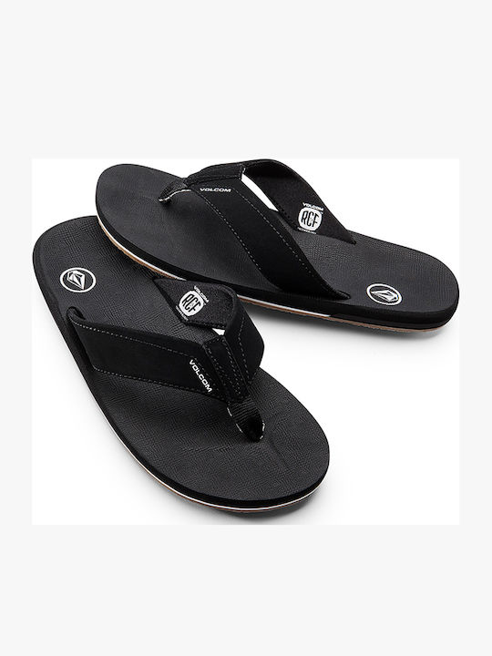 Victor Ανδρικά Flip Flops Μαύρα