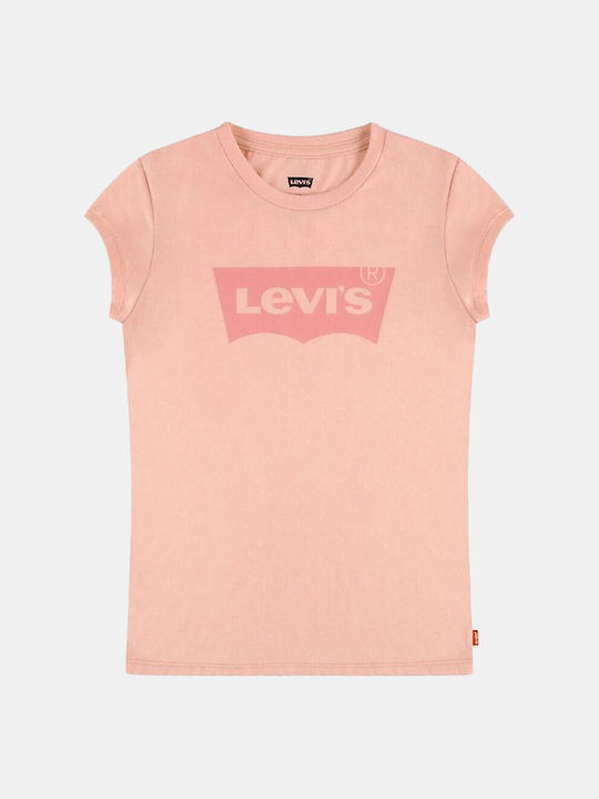 Levi's Kids' Blouse Short Sleeve Orange