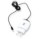 2GO 2GO Mobile Phone Charger with Built-in Lightning Cable 12W White