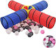 vidaXL vidaXL Play Tent Tunnel Multicolour for 6 Years Old and Above