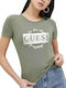 Guess W3GI38J1314 Women's T-shirt Khaki