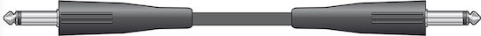 Chord Cable 6.3mm male - 6.3mm male 3m (190.184UK)