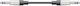 Chord Cable 6.3mm male - 6.3mm male 1.5m (190.002UK)