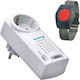 Alfa Care Eldat Easywave 80001 Аксесоари за домашна сигурност Безжично звънеце за контакт с обеци