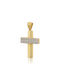 Skaras Jewels Damen Gold Kreuz 14K