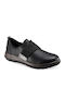 WG566B01 Anatomische Damen Slip-Ons Schwarze