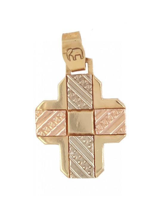 Mertzios.gr Gold Cross 14K