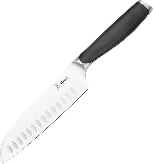 Luigi Ferrero Μαχαίρι Santoku από Ανοξείδωτο Ατσάλι 18cm