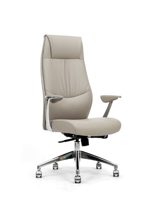 Καρέκλα Διευθυντική με Ανάκλιση Eco Grey ΘΕΣΙΣ