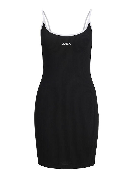 Jack & Jones Mini All Day Φόρεμα Ριπ Μαύρο