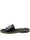 Ragazza Leder Damen Flache Sandalen in Schwarz Farbe