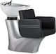 Salon Tech Hermo Neil 43413 Hair Salon Sinks Stationary with Black Chair