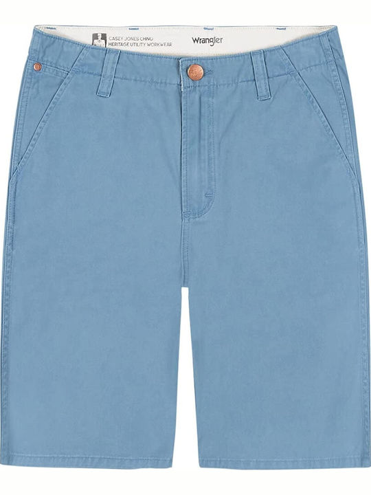 Wrangler Casey Ανδρική Βερμούδα Chino Γαλάζια