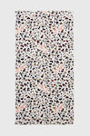 Liu Jo Beach Towel Cotton Leopard with Fringes 180x90cm.