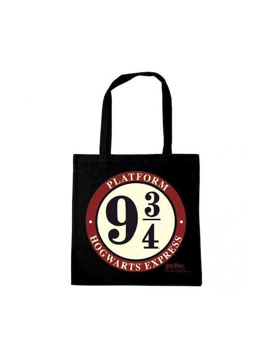 Logoshirt Harry Potter Platform 9 3/4 Fabric Shopping Bag Black