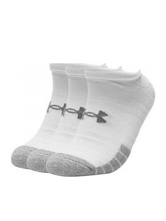 Under Armour Athletic Kids' Ankle Socks White 3 Pairs