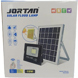 Jortan Solar LED Flood Light 10W Waterproof 6500K