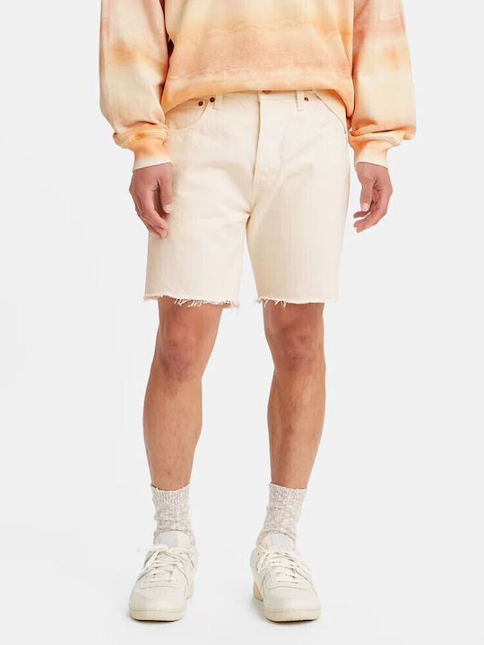 501 Men's Shorts Jeans Ecru